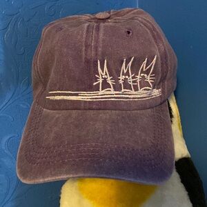 Cute NBW baseball style cap with embroidered stylized cats